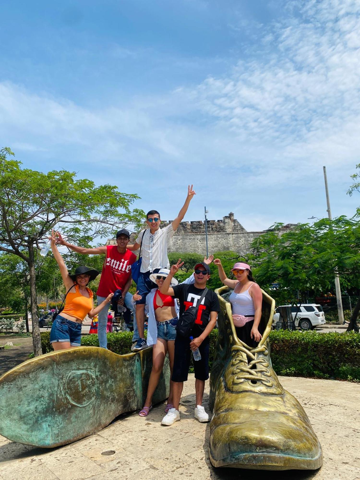 Hostel Cerca Al Centro Historico Cartagena Eksteriør bilde