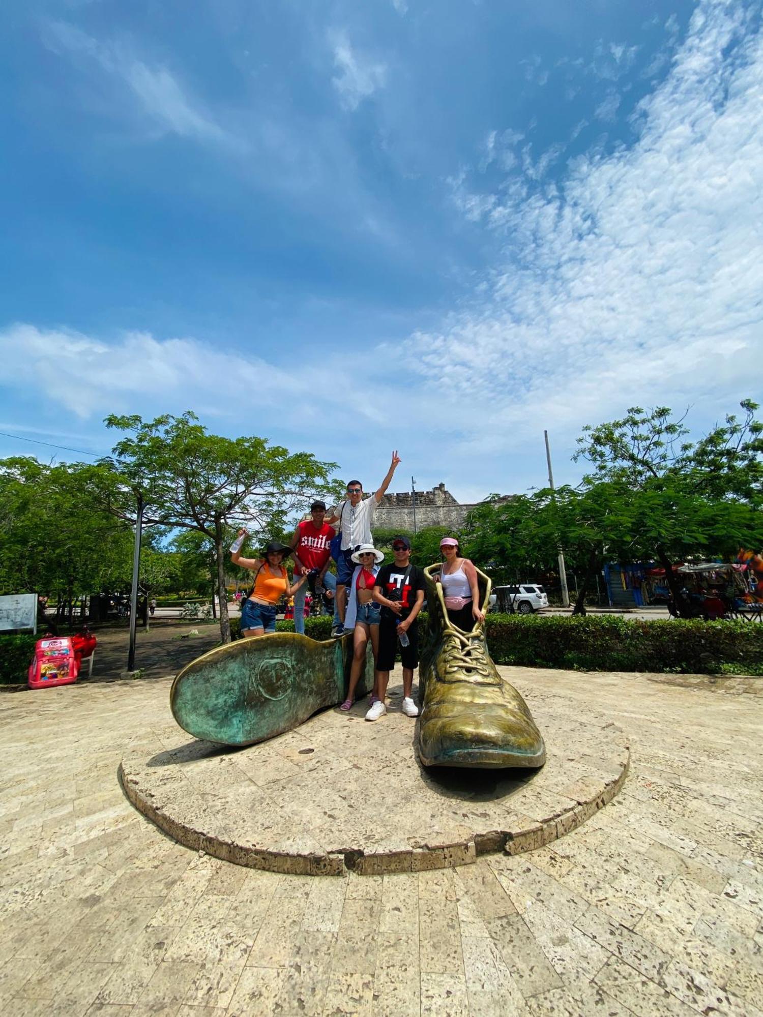 Hostel Cerca Al Centro Historico Cartagena Eksteriør bilde